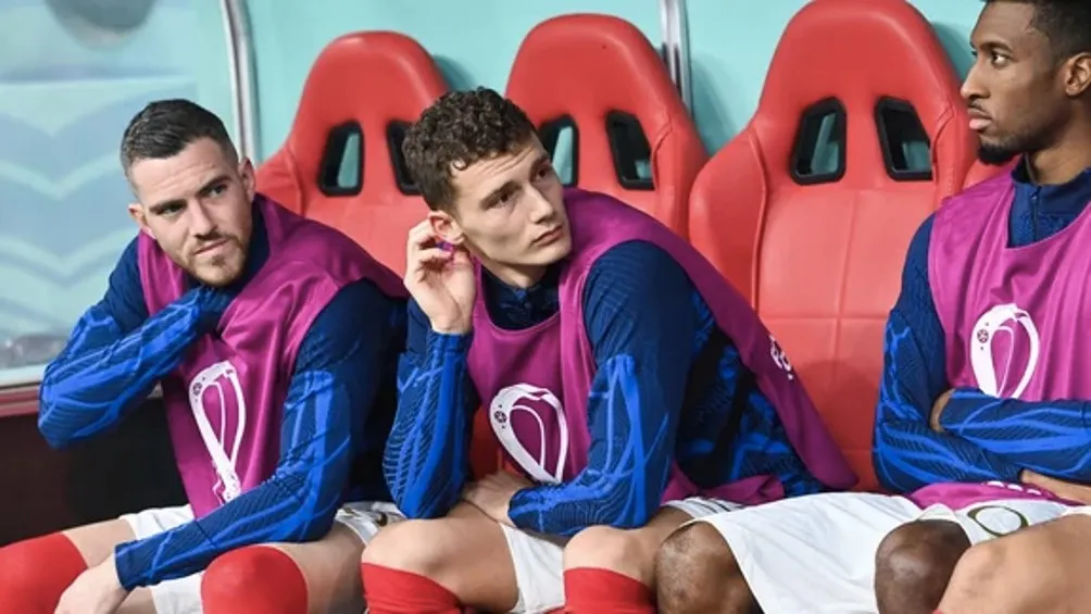 ESPECIAL Pavard en el banquillo de Francia