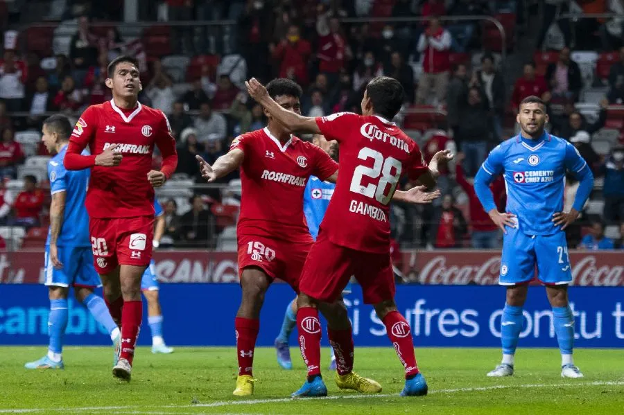 Toluca empató en los últimos minutos