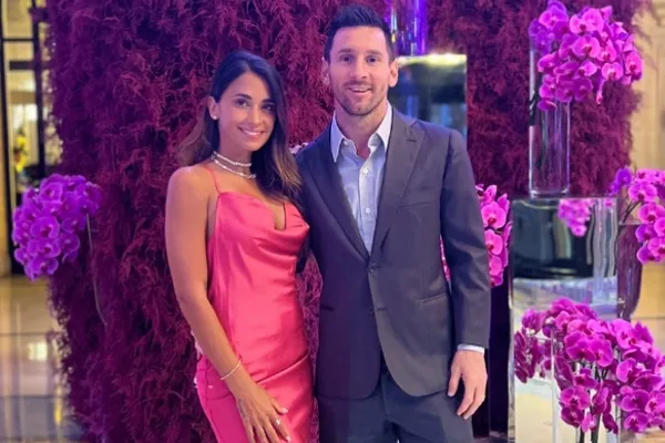 @ANTONELAROCUZZO Fue Messi quien compartió el baile