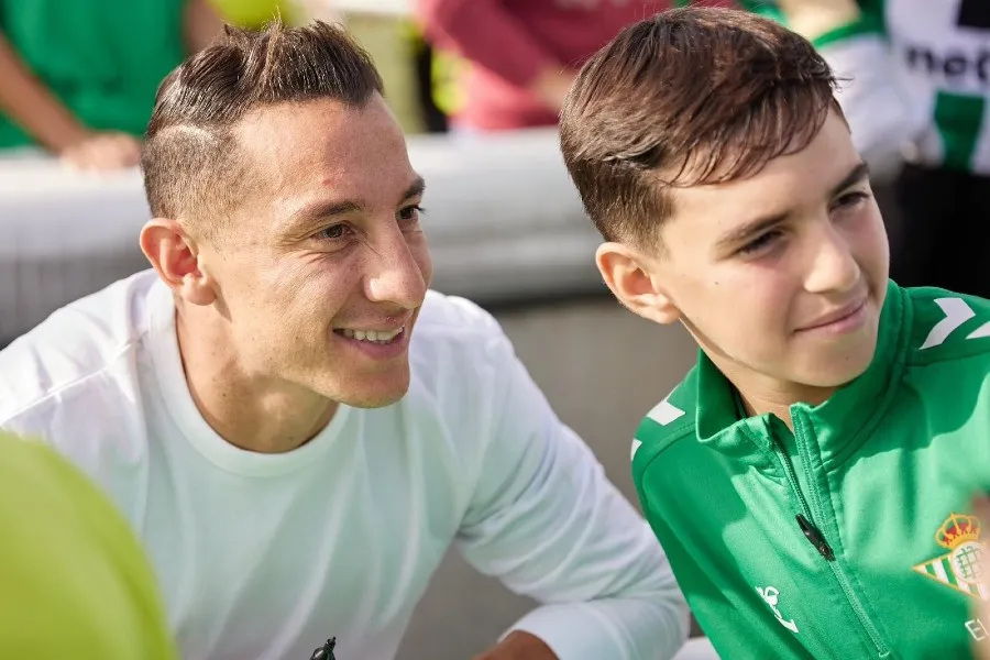 Guardado con el Real Betis
