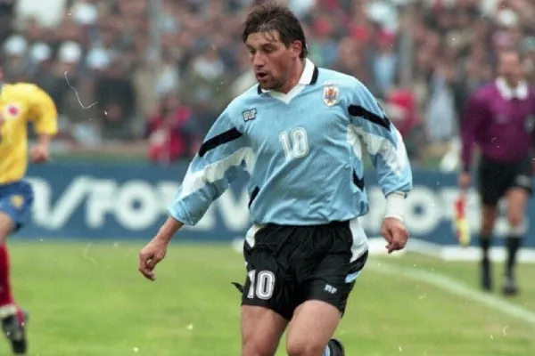 Fabián O'Neill en partido