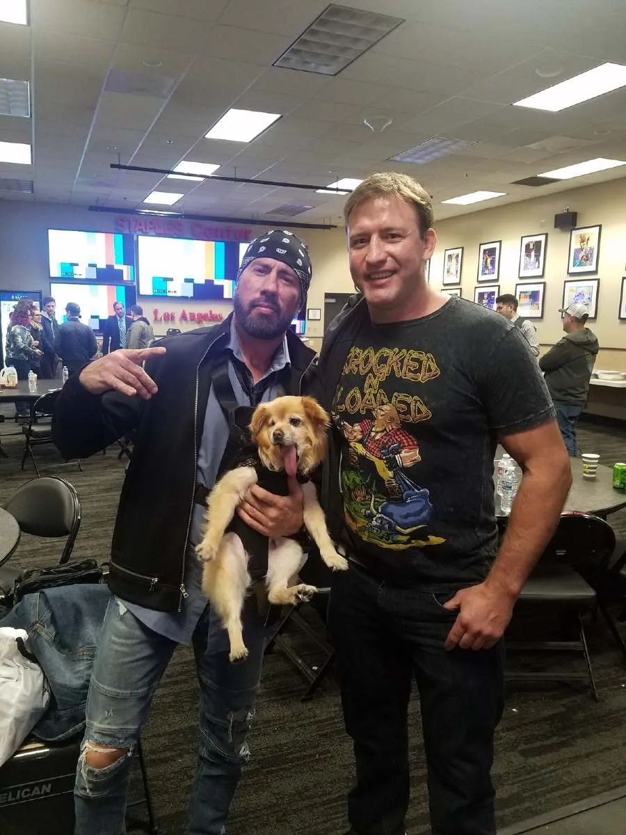 Bonnar en evento de lucha