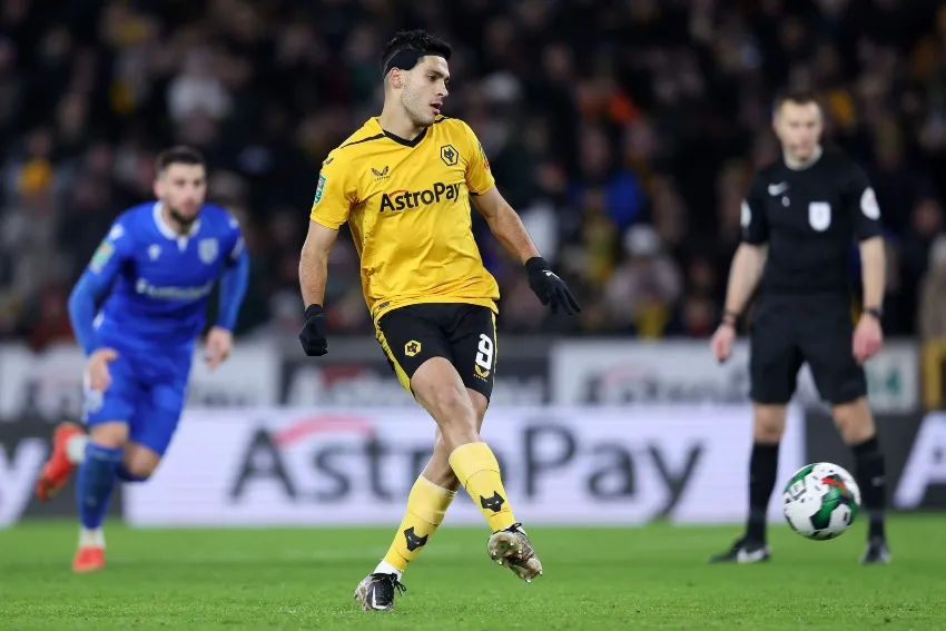 TWITTER: @raul_jimenez9 Raúl Jiménez en un partido con Wolves