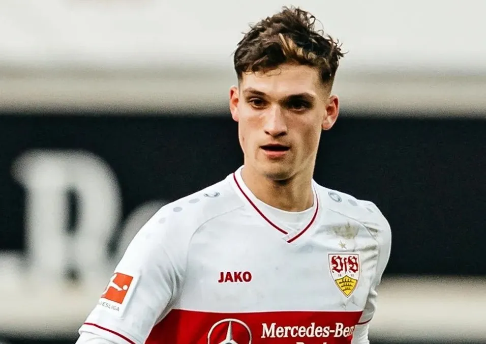 Mateo Klimowicz en su paso por el Stuttgart