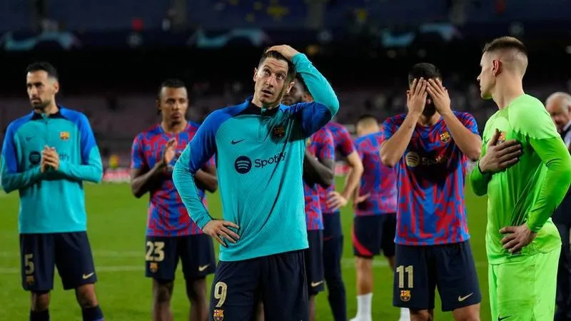 Barcelona quedó fuera de Champions League