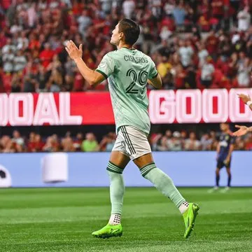 Twitter: @RonaldoCM97 Ronaldo Cisneros con Atlanta United