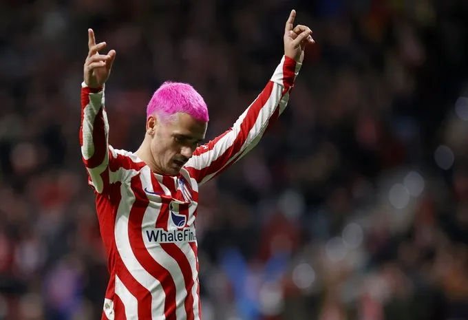 TWITTER: @Atleti Griezmann con Atlético de Madrid