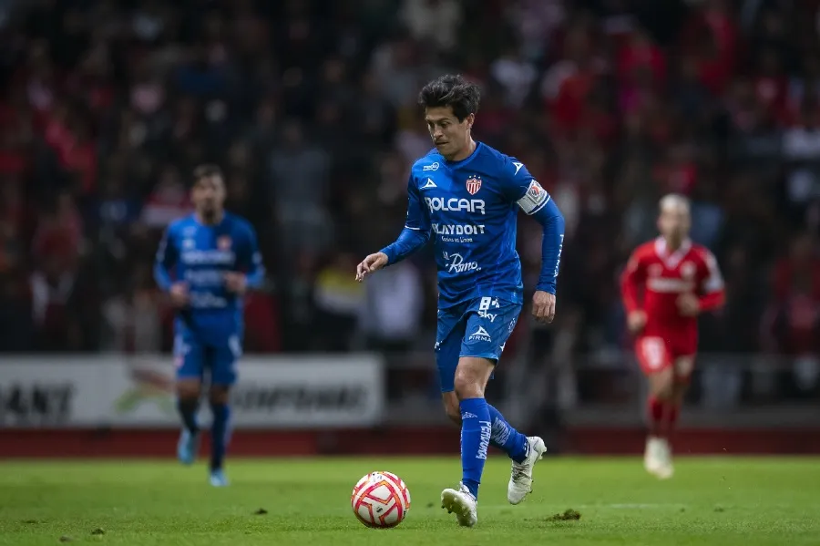 Necaxa en partido contra Toluca