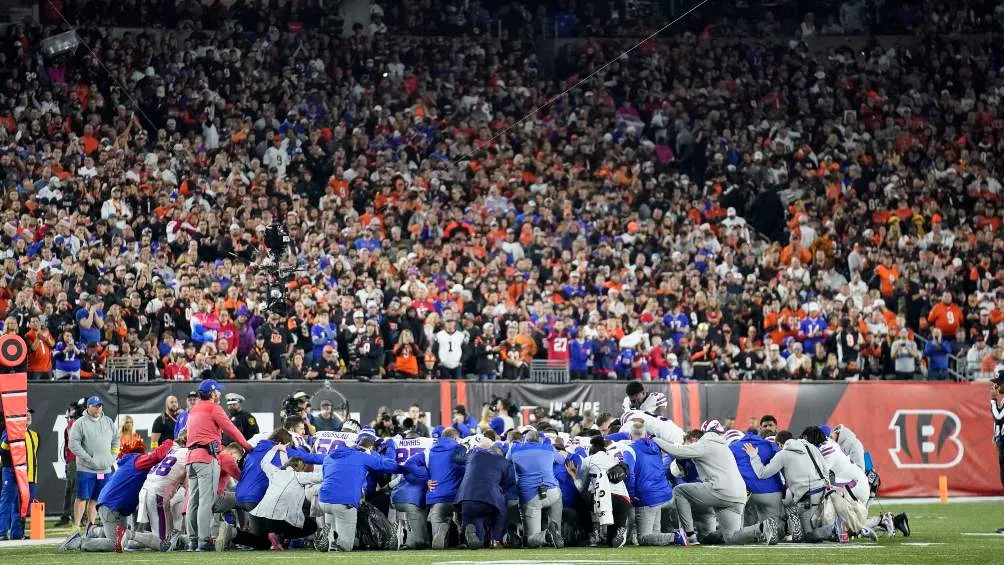 Bills y Bengals sufrieron por la situación que vivió Damar Hamlin