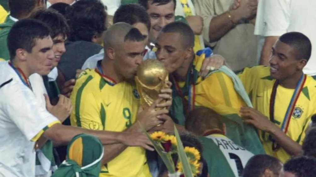 Brasil campeón del Mundo en Corea-Japón 2002