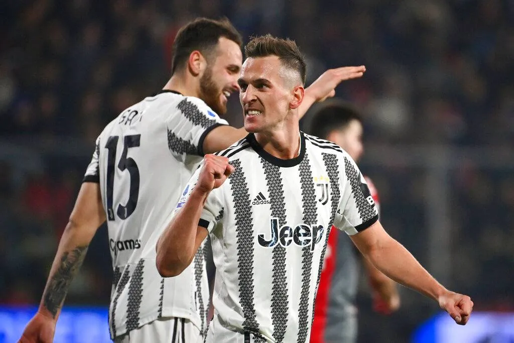 Arkadiusz Milik le dio el triunfo a la Juventus