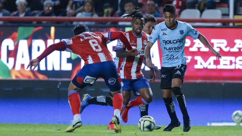 TWITTER: @ClubNecaxa Los Rayos de Necaxa no pudieron vencer a San Luis