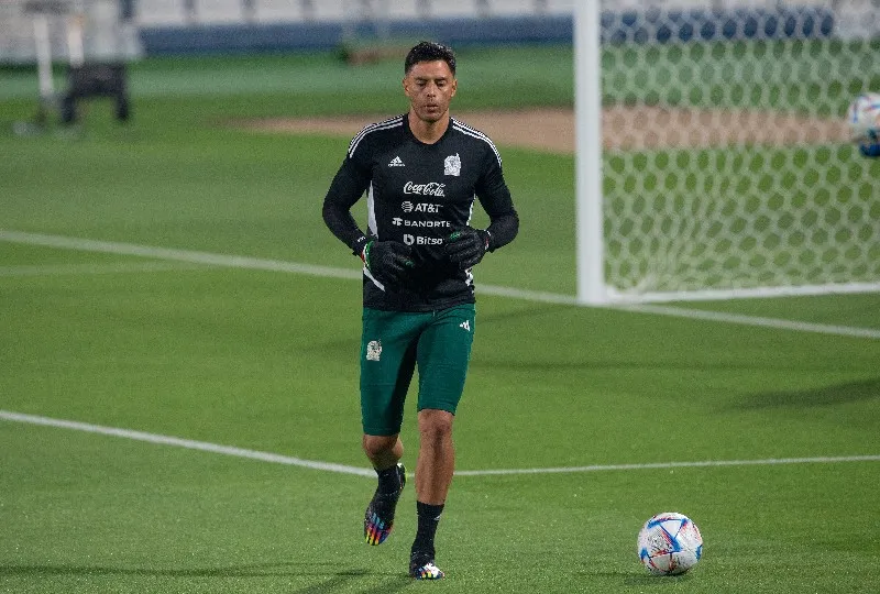 Alfredo Talavera con el Tri