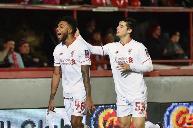 ESPECIAL Jerome Sinclair durante un partido con el Liverpool