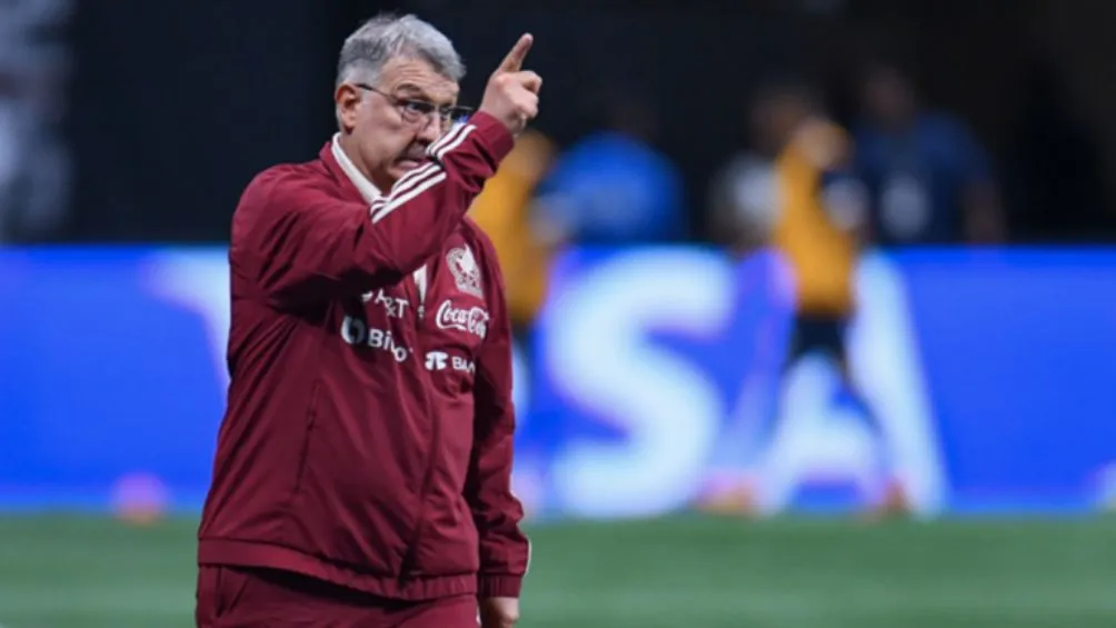 Gerardo Martino dirigiendo al Tri