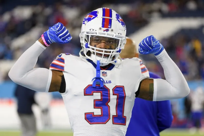 Damar Hamlin con los Buffalo Bills