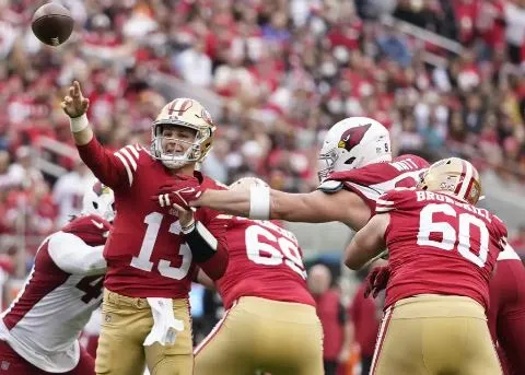 AP Brock Purdy, en juego con los 49ers