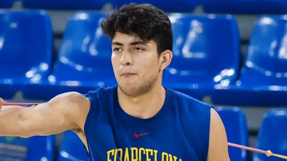 Bonilla con el Barcelona