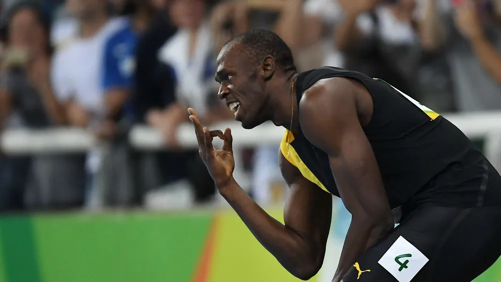 Usain Bolt posee el récord mundial