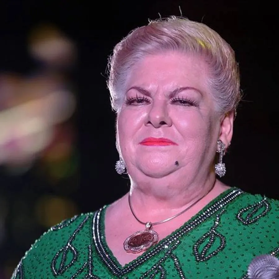 Paquita la del Barrio en un palenque en Veracruz