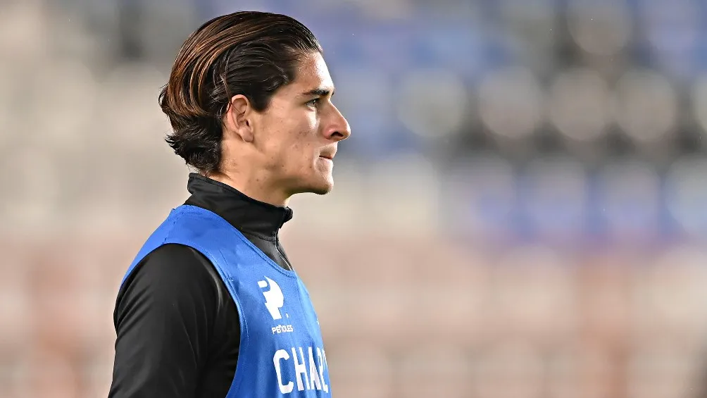 Santiago Muñoz en un entrenamiento