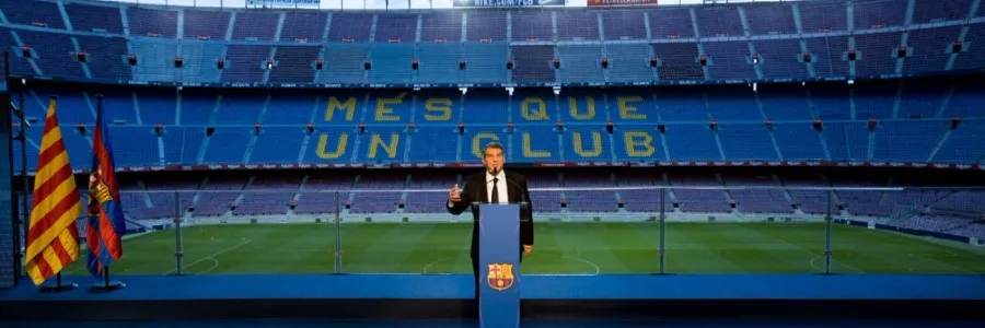 Joan Laporta en evento de Barcelona