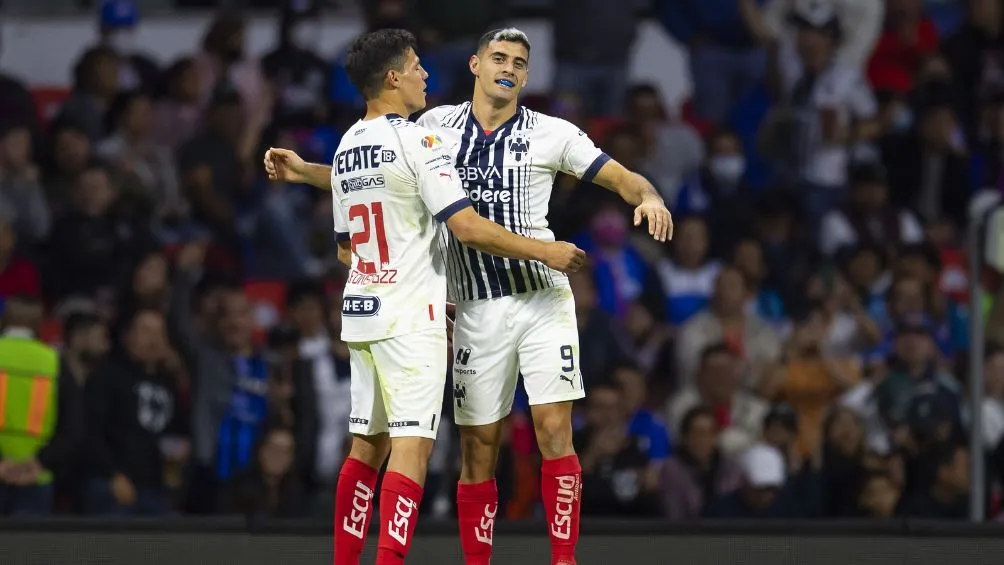 Berte celebra gol ante Cruz Azul