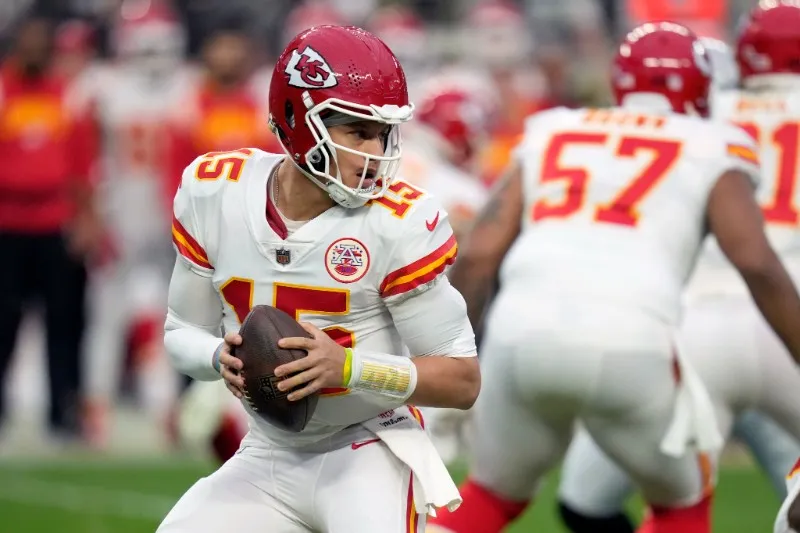 AP Patrick Mahomes con los Chiefs