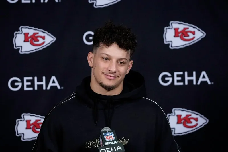 AP Patrick Mahomes durante un evento