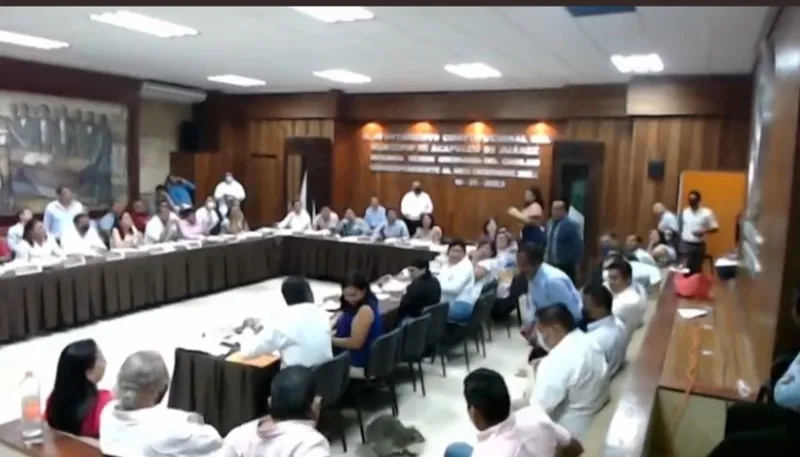 Sesión ordinaria de Cabildo en Acapulco