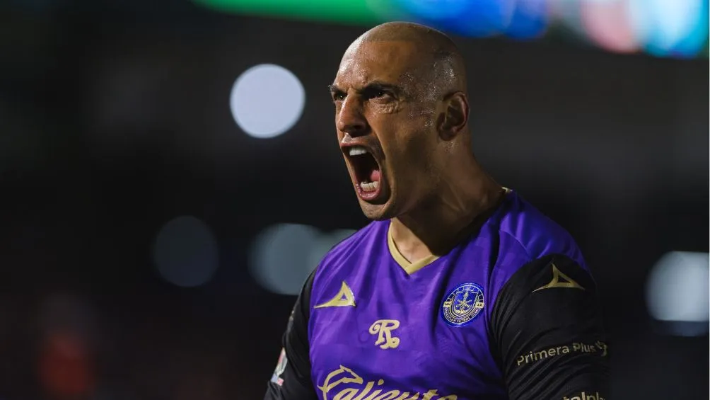 Nahuelpan celebra el empate de Mazatlán