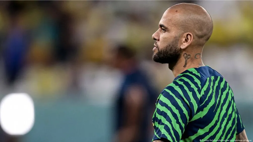 Alves con la selección brasileña