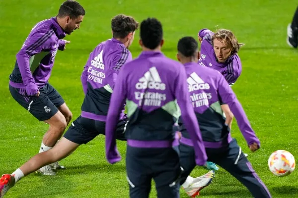 Entrenamiento de los merengues