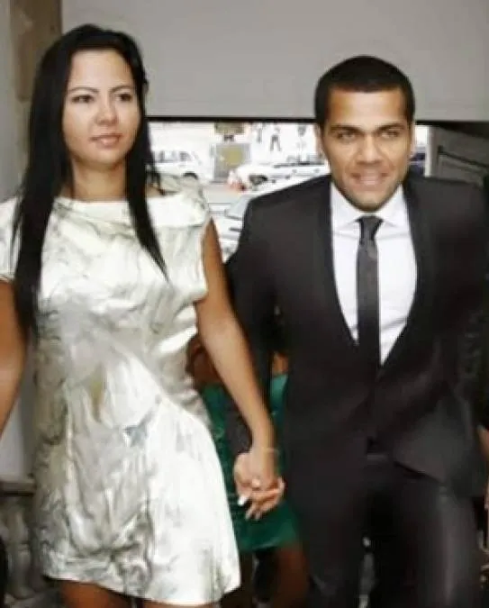 Dani Alves y su exmujer Dinorah Santana