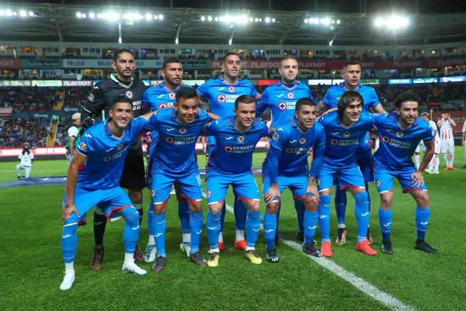 Once inicial de Cruz Azul