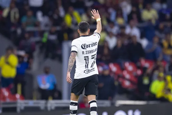 MEXSPORT Zendejas en festejo tras su anotación