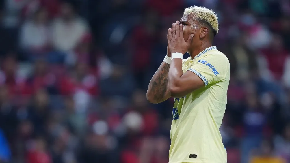 Roger Martínez en lamento con América