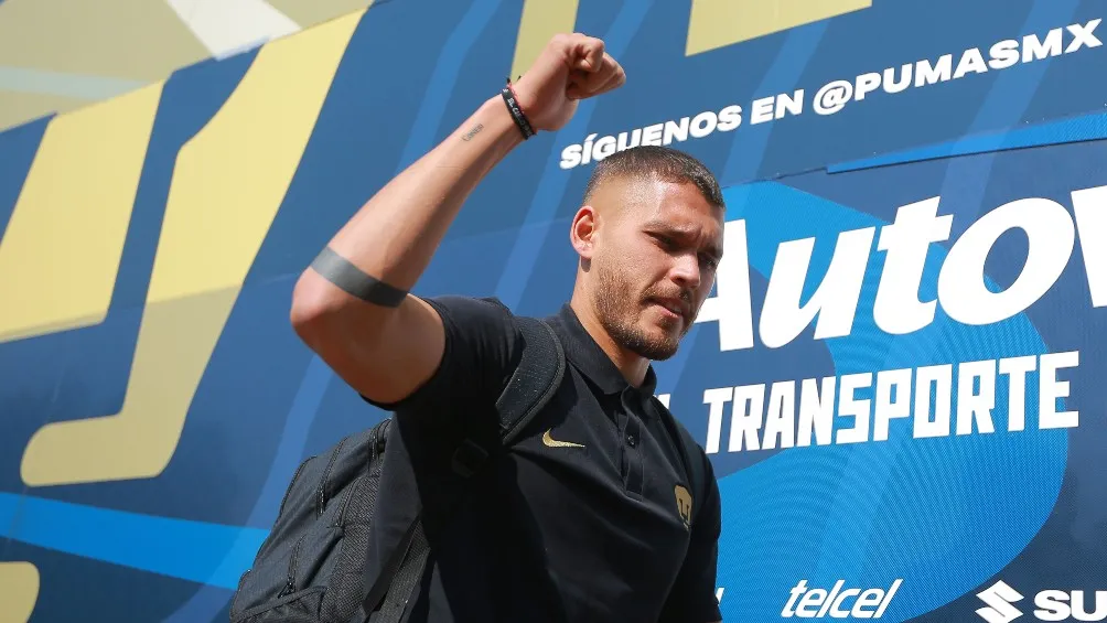 Nico Freire previo a un partido