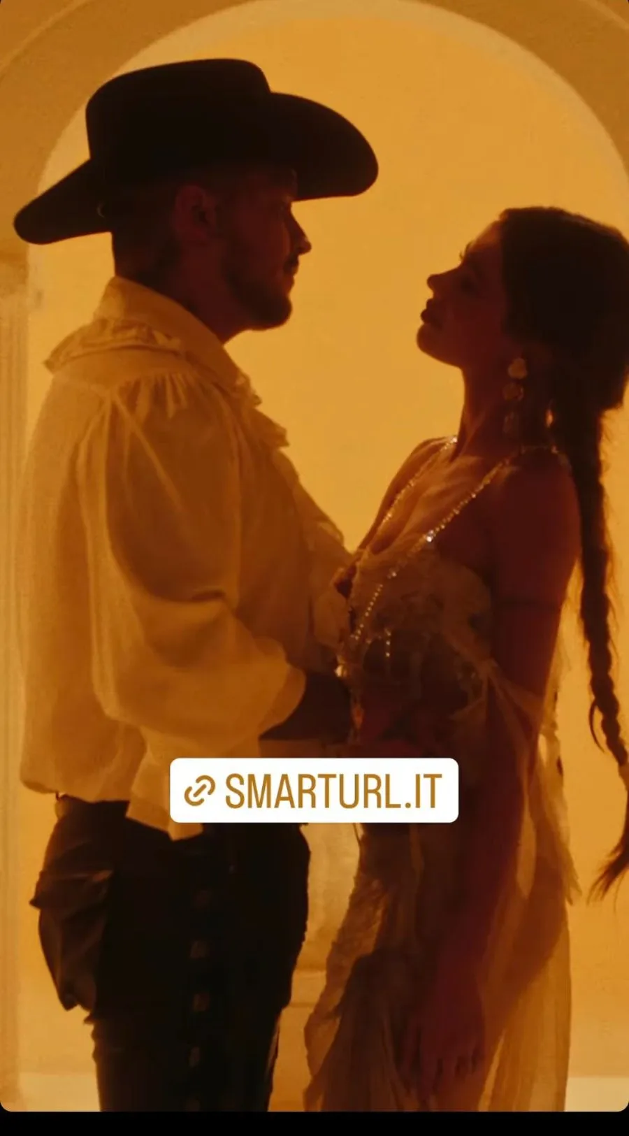 Historia de Instagram de Nodal