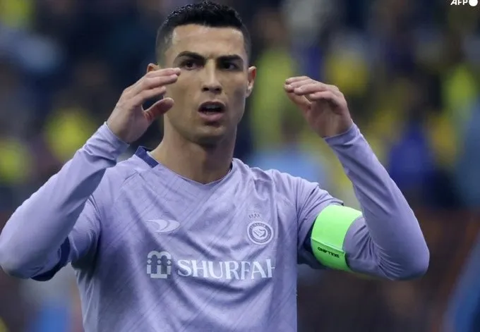 Cristiano Ronaldo en lamento