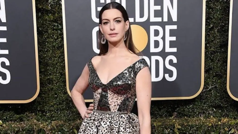 La actriz durante la entrega de los Golden Globe Awards