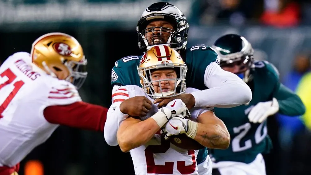 Los Niners tuvieron muchos problemas en el partido