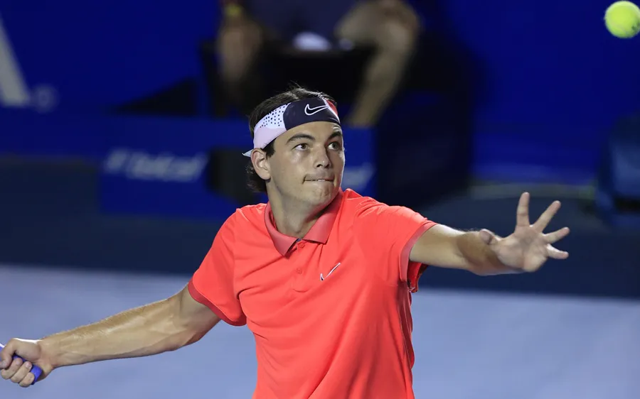 MEXSPORT Taylor Fritz durante juego en México