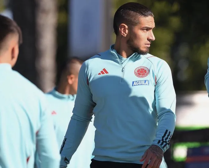 Chicho Arango en concentración con la selección colombiana