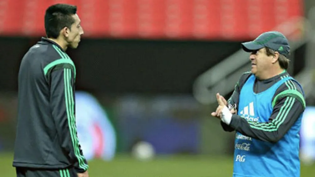 Herrera y &quot;El Piojo&quot; en Brasil 2014