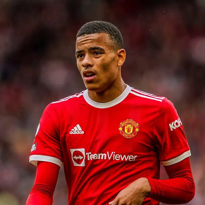 Mason Greenwood durante un partido