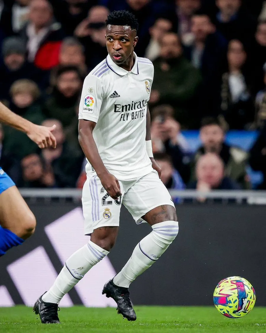 Vinícius Júnior en partido de LaLiga