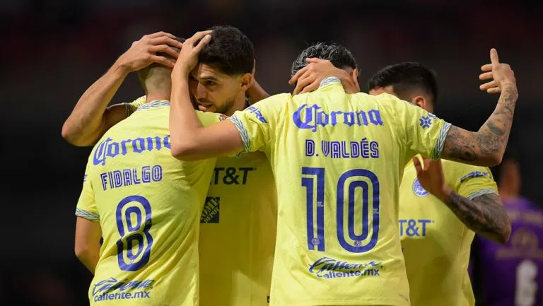 Americanistas festejan una de sus anotaciones