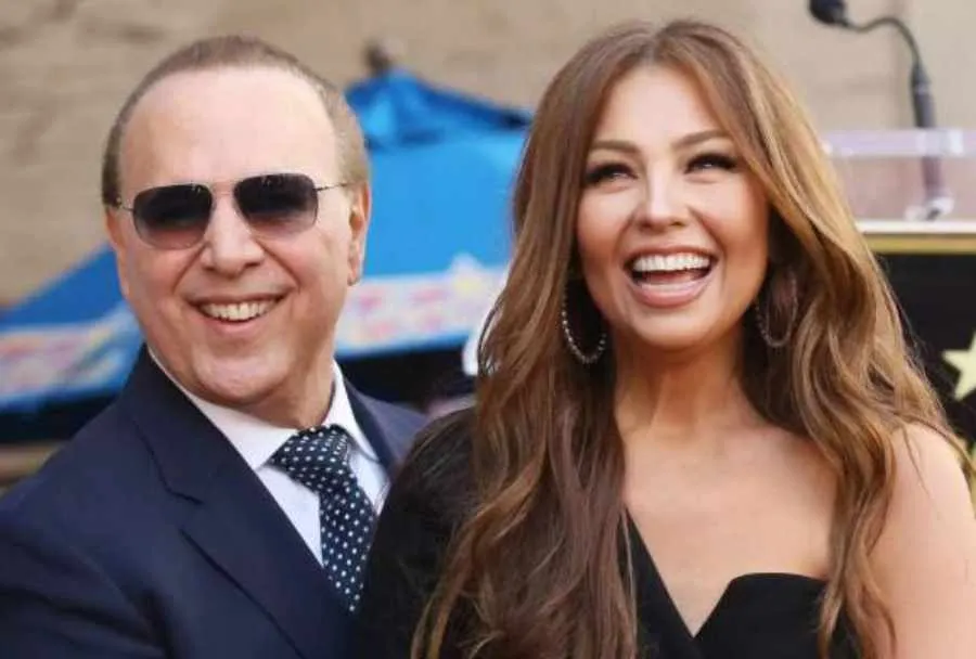 INSTAGRAM @Thalia Thalia y su esposo Tommy Mottola