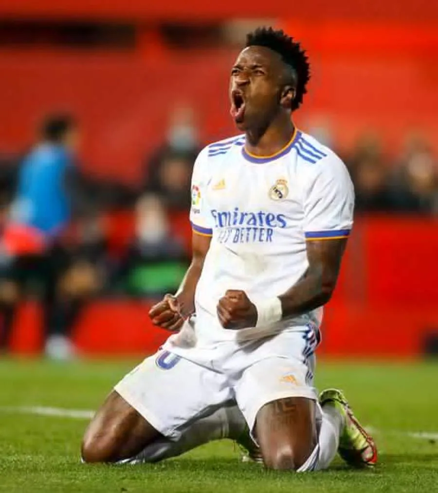 Vinicius Jr jugando en LaLiga